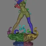 Mary Jane Carnage | Maximum Detailed 16K 3D printed figure product image 8