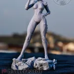 The Pistol Lady– 16K Resin 3D Printed Mass Effect Statue Collectible Hand-Painted product image 8