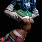 The Wild Lady | Maximum Detailed 16K 3D printed figure product image 5