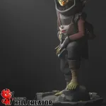 The Small Fighter | Maximum Detailed 16K 3D printed figure product image 4