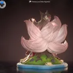 Pink Angelic Pop Singer Figurine, Maximum Detailed Hand Painted Anime Game Inspired 3D Printed Collectible Statue product image 14