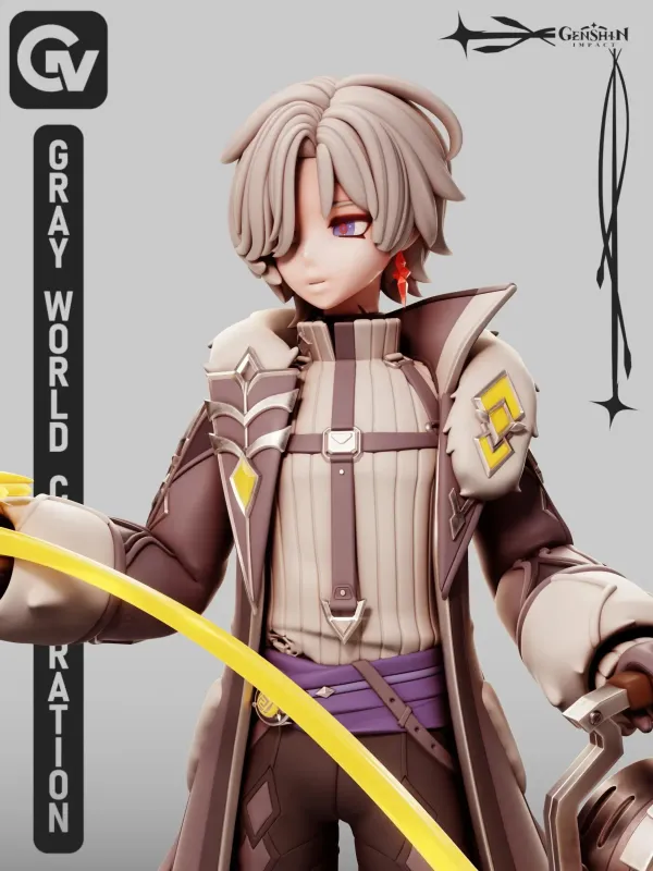 Iluga Genshin Impact Painted / Unpainted Resin Figurine