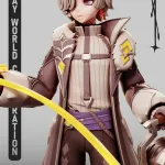 Lantern Squad Leader Figurine, Fully Hand Painted 3D Printed Collectible Statue, Fantasy Anime Warrior Sculpture product image