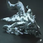 Horned Dragon Slayer Warrior Figurine, Fully Hand Painted 3D Printed Collectible Statue, Nordic Fantasy Sculpture product image 7