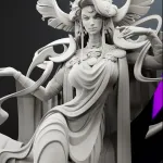 Nyx - Hades | Maximum Detailed 16K 3D printed figure product image 5