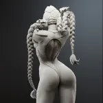 Cammy Street Fighter | Maximum Detailed 16K 3D printed figure product image 12