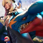 Cynthia Pokemon | Maximum Detailed 16K 3D printed figure product image 5