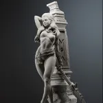 Aloy Horizon Zero Dawn | Maximum Detailed 16K 3D printed figure product image 8