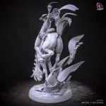 Vintage Gentleman Martial Artist Figurine, Highly Detailed Hand Painted or Unpainted 3D Printed Collectible Statue product image 17