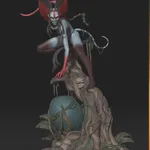 Varang figure Avatar Figure – 3D Printed Resin Diorama product image 7