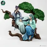 Imperial Apothecary Court Noble Duo Figurine, Hand Painted Resin Anime Sculpture product image 3