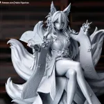 Pink Angelic Pop Singer Figurine, Maximum Detailed Hand Painted Anime Game Inspired 3D Printed Collectible Statue product image 10