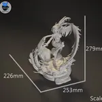 Celestial Martial Arts Master Figurine, Maximum Detailed 16K 3D Printed Collectible Statue, Anime Game Inspired Figure product image 8