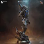 Alien Space Sniper Figurine, Highly Detailed Hand Painted 3D Printed Collectible Statue, Sci Fi Warrior Sculpture product image 7