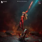 The Red Hero | Maximum Detailed Hand-Painted 3D printed figure product image 7