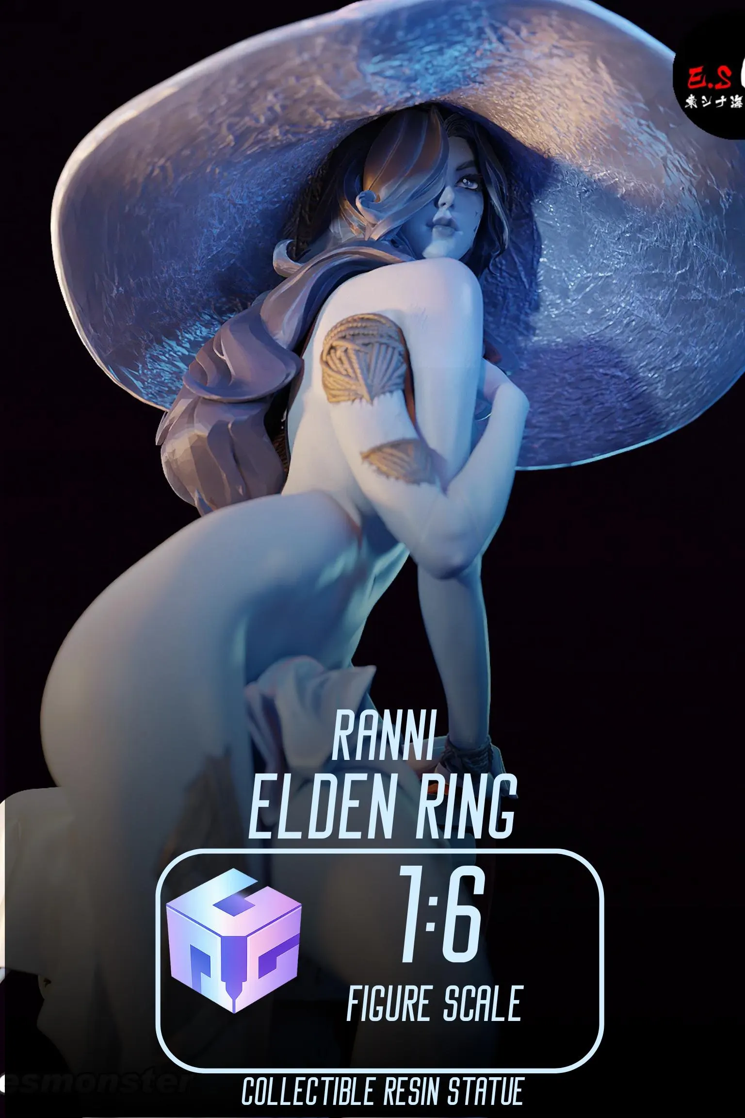 Ranni Elden Ring | Maximum Detailed 16K 3D printed figure product image